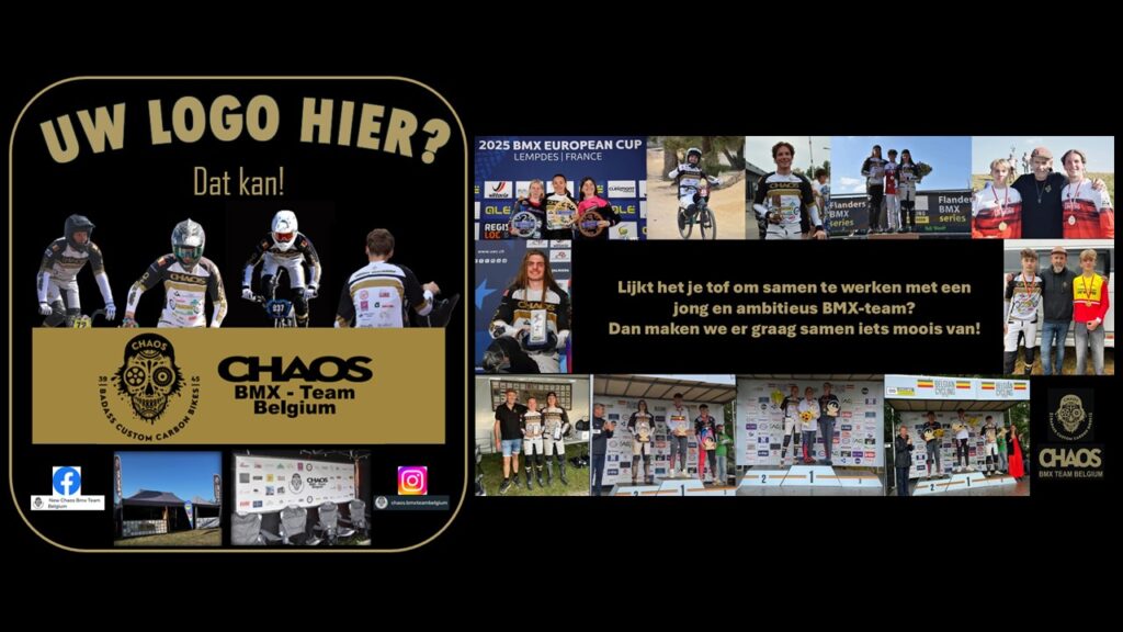 Zet je bedrijf in de 'spotlight' tijdens onze nationale en internationale BMX-wedstrijden!